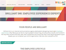 Tablet Screenshot of brilliantink.net